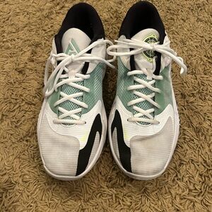 White and Green Giannis Freak 4